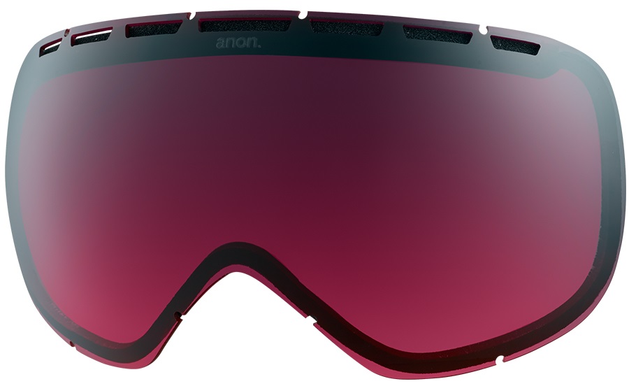 Anon Insurgent Snowboard/Ski Goggles Spare Lens, Red Grey Gradient